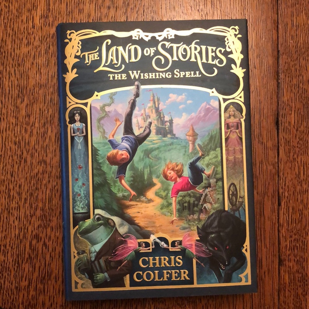Signed book by Chris Colfer from Glee!